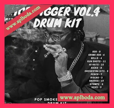 [Trap陷阱鼓组采样]ICE DIGGER UK Drill Kit Vol.4 [WAV]（21Mb）