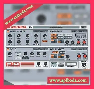 [节奏多重效果器插件]Psychic Modulation BendoBox v1.0 [WiN, MacOSX]（13Mb）