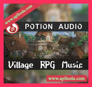 [影视游戏村庄主题乐采样]GameDev Market Village RPG Music [WAV]（262Mb）