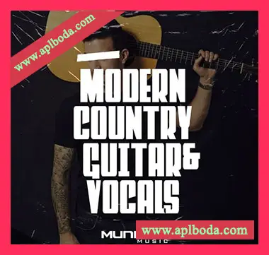 [乡村摇滚吉他人声采样]Munique Music Modern Country Guitar and Vocals 2 [WAV]（21Mb）