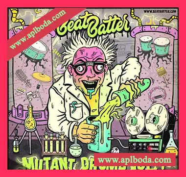 [Breakbeat嘻哈鼓组采样]Beat Batter Mutant Drums V1 [WAV]（171Mb）