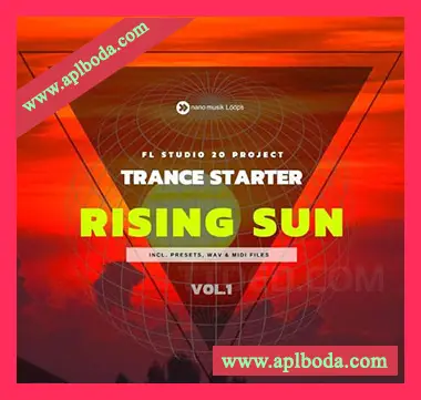 [Trance素材FL工程模板]Nano Musik Loops Trance Starter Rising Sun Vol.1 [多格式]（95Mb）
