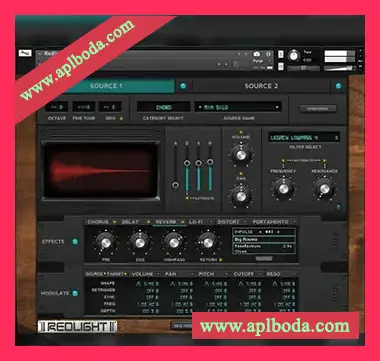 [复古合成器音源]UNDRGRND Sounds Redlight [KONTAKT]（3.48Gb）