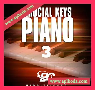 [灵魂放克RnB钢琴采样]Big Citi Loops Krucial Keys Piano 3 [WAV]（32Mb）