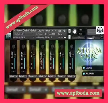 [风暴合唱团2音源]Strezov Sampling Storm Choir 2 [KONTAKT]（70Gb）