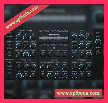 [氛围影视现代经典波表合成器音序器音源]Waverley Instruments Synthetic Materials v1.1.0 [KONTAKT]（5.03Gb）