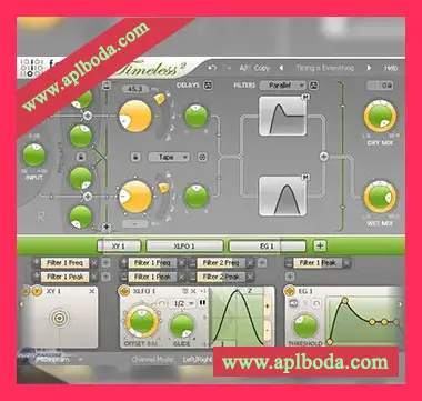 [建模经典磁带延迟插件]FabFilter Timeless 2 v2.3.6 [WiN]（4Mb）