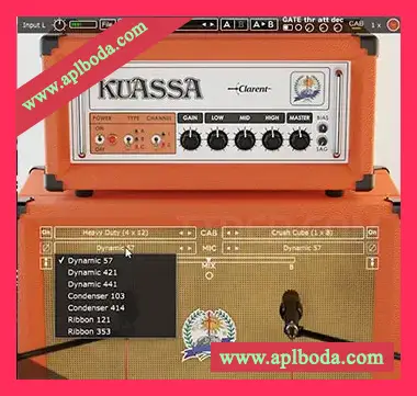[吉他电子管仿真放大器插件]Kuassa Amplifikation Clarent v1.0.0 [WiN]（443Mb）