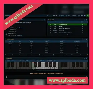 [微调移调调音系统工具]ODDSound MTS-ESP Suite v1.14 [WiN]（26Mb）
