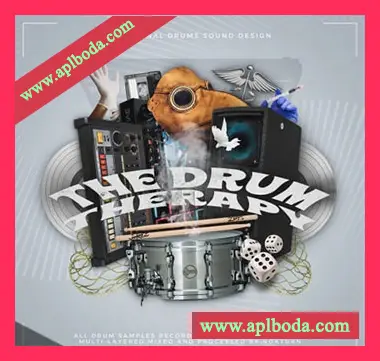 [嘻哈陷阱RnB鼓组采样]Nokturnal Drums The Drum Therapy [WAV]（97Mb）