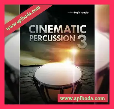 [影视综合打击音源]Big Fish Audio Cinematic Percussion 3 [MULTiFORMAT, KONTAKT]（19Gb）