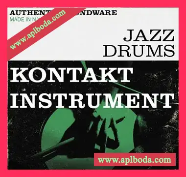 [爵士鼓组音源]Authentic Soundware Jazz Drums [KONTAKT]（97Mb）