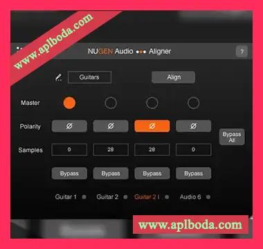 [自动相位极性对齐工具]NUGEN Audio Aligner v1.1.0.6 [WiN]（5Mb）