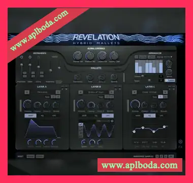 [木槌锤击乐器马林巴琴颤音琴钟琴合成器音源]Sound Yeti Revelation Hybrid Mallets [KONTAKT]（1.31Gb）