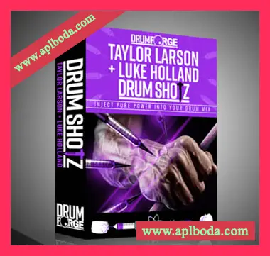 [金属摇滚鼓组采样]Drumforge DrumShotz Taylor Larson and Luke Holland [WAV]（15Mb）