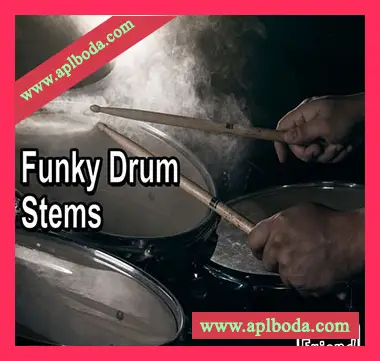 [放克鼓组采样]AudioFriend Funky Drum Stems [WAV]（102Mb）