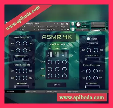 [影视氛围综合乐器音源]Soundethers ASMR 4K [KONTAKT]（1.75Gb）