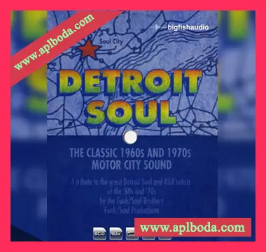 [爵士放克素材]Big Fish Audio Detroit Soul [多格式]（3.95Gb）