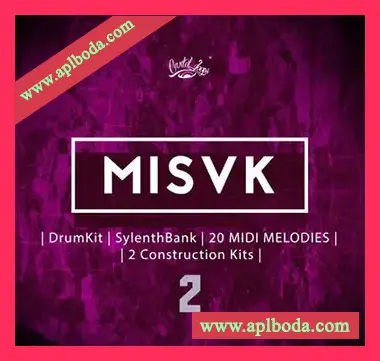 [Trap陷阱鼓组素材Sylenth预置]Cartel Loops MISVK Vol 2 Drum Kit and Sylenth Bank [WAV, MiDi]（92Mb）
