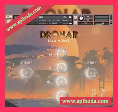 [管乐氛围音源]Gothic Instruments DRONAR Brass Module [KONTAKT]（5.11Gb）