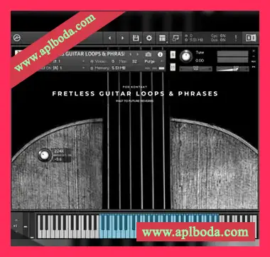 [无品吉他乐句音源]PastToFutureReverbs Fretless Guitar Loops And Phrases [KONTAKT]（58Mb）