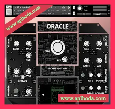 [氛围电子吉他音源NEAT Player扩展]IAMLAMPREY Oracle – Ambient Guitars [KONTAKT]（1.16Gb）