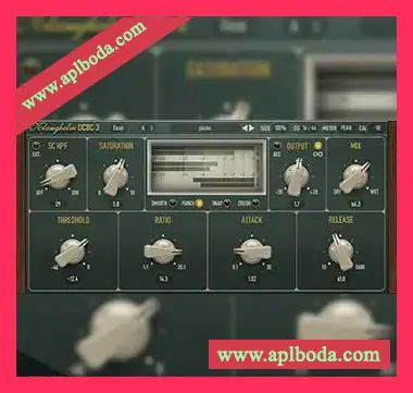 [压缩器插件]Klanghelm DC8C advanced compressor v3.3.0 [WiN, MacOSX]（71Mb）