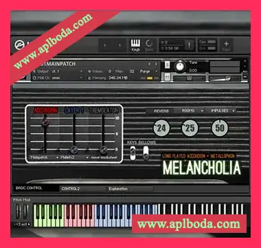 [大气手风琴音源]Sturmsounds MELANCHOLIA [KONTAKT]（1.72Gb）