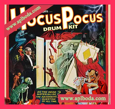 [Trap陷阱鼓组素材FL混音预置]prodbyjackiee Hocus Pocus (Drum Kit) WAV MiDi [WAV, MiDi]（255Mb）