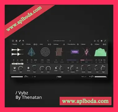 [怀旧氛围低保真效果器插件]Thenatan Vybz v1.1.0 Regged [WiN, MacOSX]（410Mb）