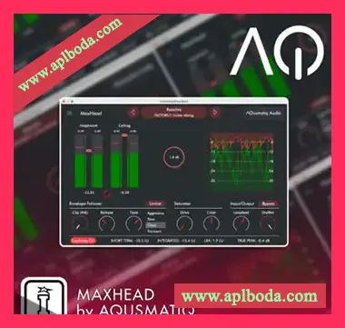 [峰值限制插件插件]Aqusmatiq Maxhead v1.1.0 [WiN]（5Mb）