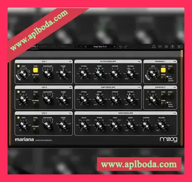 [低音调制合成器插件]Moog Music Mariana v1.2.0 [WiN]（22Mb）