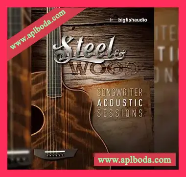 [原声吉他曼陀林尤克里里音源]Big Fish Audio Steel and Wood Songwriter Acoustic Sessions [多格式KONTAKT]（5.98Gb）