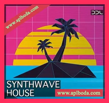 [浩室合成波素材]Deep Data Loops Synthwave House [WAV, MiDi]（199Mb）
