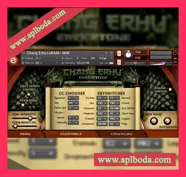 [二胡音源]Embertone Chang Erhu [KONTAKT]（1.39Gb）