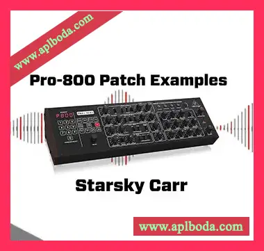 [Behringer Pro-800预置怀旧乐]Starsky Carr 100 Original Patches for Behringer Pro-800（35Kb）