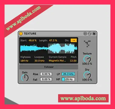 [Max for Live]ELPHNT Texture Device（11Kb）