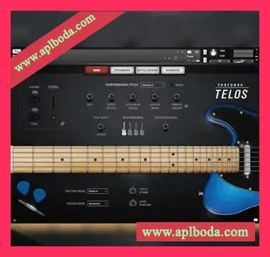[摇滚民谣放克布鲁斯吉他音源]Impact Soundworks Shreddage 3 Telos [KONTAKT]（5.09Gb）