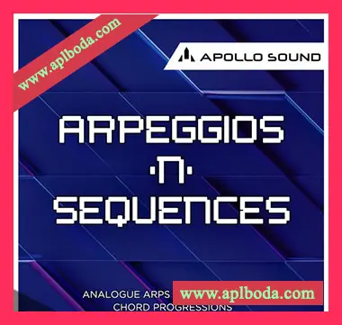 [合成器琶音采样]APOLLO SOUND Arpeggios N Sequences [多格式]（213Mb）
