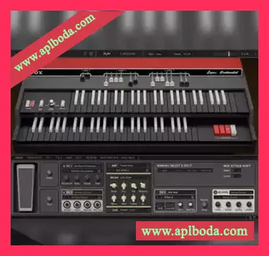 [怀旧经典风琴乐器插件]KORG VOX Super Continental v1.1.3 [MacOSX]（159.6Mb）