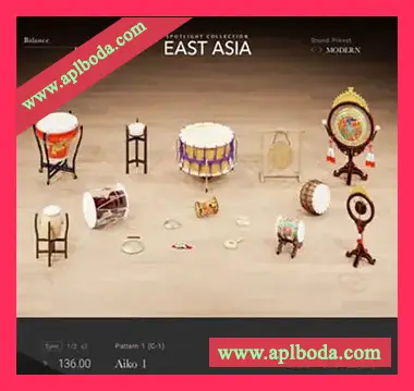 [中日韩民族旋律打击乐器音源]Native Instruments Spotlight Collection East Asia v1.1.2 [KONTAKT]（26.41Gb）