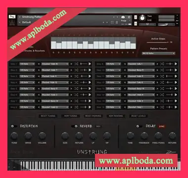 [影视弦乐音效特殊独特FX音源]Fallout Music Group Unstrung Live String Horror and Tension FX [KONTAKT]（505Mb）