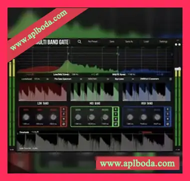 [多频带门限插件]aiXdsp Multi Band Gate v3.0.7 [WiN]（13Mb）