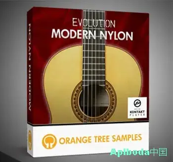 [摩登尼龙吉他音源]Orange Tree Samples Evolution Modern Nylon v1.3.0 [KONTAKT]（2.6Gb）