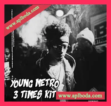 [嘻哈说唱陷阱鼓采样包+FL工程模板]Manu Young Metro 3 Times (Drum Kit) [WAV]（203Mb）