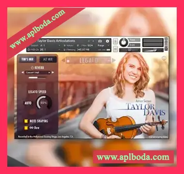 [小提琴独奏音源]Cinesamples Taylor Davis [KONTAKT]（8.01Gb）