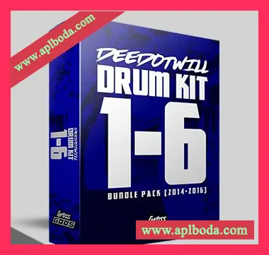 [嘻哈说唱陷阱鼓采样包GROSS BEAT预置]Deedotwill Drum Kits Vol.1-6 Bundle Pack（70Mb）