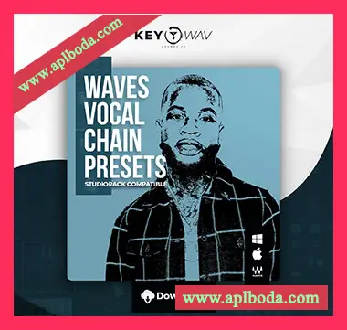 [Waves预置人声模板嘻哈RnB人声]Key WAV Drippin (Sing + Rap) Type WAVES Vocal Chain Preset（26Mb）