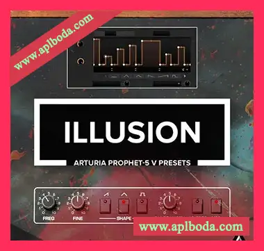 [Prophet-5预设氛围科技浩室]Audiotent Illusion Arturia Prophet-5 V Presets（1Mb）