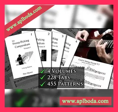 [Songbooks]Dan Mumm’s Sweep Picking Compendium Complete all 4 Volumes 4（13.80Mb）